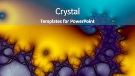  Presentation with neuron - Audience pleasing slide set consisting of biology neuron - abstract background backdrop and a teal colored foreground