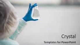  Presentation with chemist - Amazing slide deck having biology respiration - photo of chemist from back backdrop and a light gray colored foreground