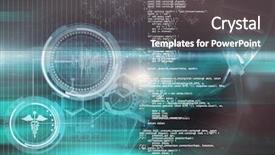  Presentation with dna black - Amazing slide set having biomedical - digital composite image of dna backdrop and a dark gray colored foreground