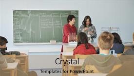  Presentation with computational chemistry science biology medicine - PPT theme consisting of bioscience - science and chemistry classees background and a  colored foreground