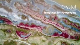  Presentation with city of chicago aerial view - Slides enhanced with biosphere - aerial view of sulina region background and a gray colored foreground