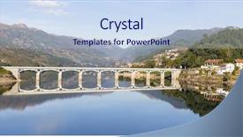  Presentation with panorama from bryce canyon national - Theme enhanced with biosphere - panoramic image of geres national background and a  colored foreground