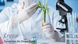  Presentation with biotechnology lab - 