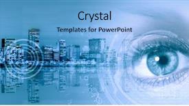  Presentation with bird eye view - PPT layouts featuring bird eye view of modern background and a light blue colored foreground