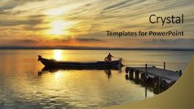  Presentation with search button searching information online - Cool new theme with bird go - fisherman who goes in search backdrop and a  colored foreground