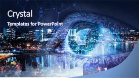  Presentation with view of rotterdam city - Amazing PPT layouts having birds drawings - city bird view backdrop and a  colored foreground