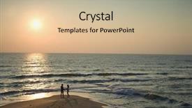  Presentation with north carolina - Beautiful presentation theme featuring birds eye view of couple backdrop and a lemonade colored foreground