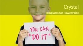  Presentation with hidden - Presentation enhanced with bird's nest hidden background and a tawny brown colored foreground