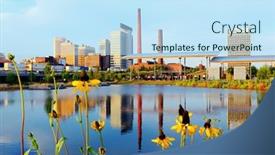  Presentation with alabama - Slide set consisting of birmingham-alabama-april-25-skyline background and a sky blue colored foreground