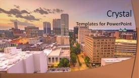 Presentation with alabama - Cool new theme with birmingham alabama usa downtown city backdrop and a coral colored foreground