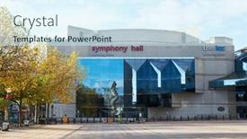  Presentation with symphony - Slides having birmingham-uk-6-november-2016 background and a sky blue colored foreground