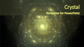  Presentation with nebula - Presentation theme with birth of a star inside background and a tawny brown colored foreground