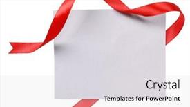  Presentation with shiny - Slides having shiny red ribbon with card background and a light gray colored foreground