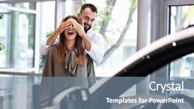  Presentation with egyptian man in make up - Presentation having birthday cakr - adult man making surprise background and a seafoam green colored foreground