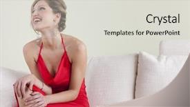  Presentation with wedding anniversary - PPT layouts consisting of birthday or wedding anniversary background and a light gray colored foreground