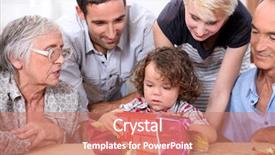  Presentation with birthday party - PPT theme featuring weather condition news report climate background and a  colored foreground.