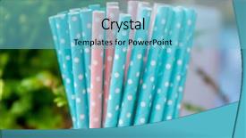  Presentation with colorful birthday frame party - Theme consisting of birthday party on natural background background and a light blue colored foreground