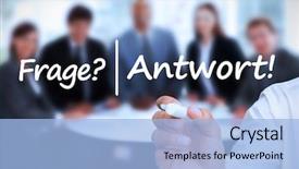  Presentation with marker - Presentation design having bisness - businessman holding a marker background and a light blue colored foreground