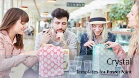  Presentation with bistro - Audience pleasing PPT theme consisting of bistro and take a break backdrop and a light blue colored foreground