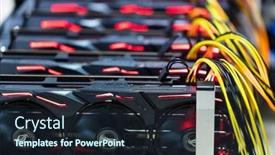  Presentation with mining - Amazing PPT layouts having bitcoin-and-cryptocurrency-miner backdrop and a wine colored foreground