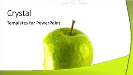  Presentation with green gold and white - Cool new PPT theme with commercial lobster fishing pots stacked backdrop and a gray colored foreground