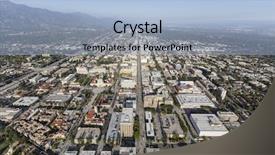  Presentation with aerial view of cape town - Colorful slide set enhanced with bl - aerial view of colorado bl backdrop and a light blue colored foreground