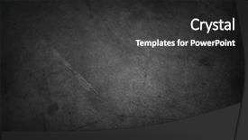  Presentation with dark grey - Slide set consisting of black - grey textured wall dark edges background and a dark gray colored foreground