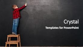  Presentation with black child - Colorful slides enhanced with black - photo of a little cute backdrop and a dark gray colored foreground