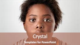  Presentation with black girl - PPT layouts with black african girl portrait collection background and a  colored foreground