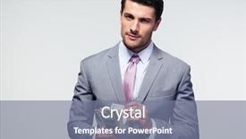  Presentation with over the counter - Presentation theme with black america - handsome businessman counting us dollars background and a gray colored foreground