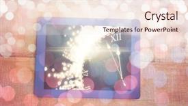  Presentation with black gold - Slide deck having black and gold new year background and a cream colored foreground