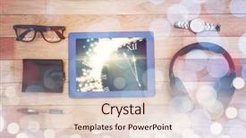  Presentation with black gold - Presentation theme having black and gold new year background and a lemonade colored foreground