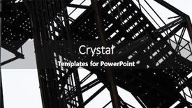  Presentation with black art - Theme with black-and-white-art-abstract background and a black colored foreground