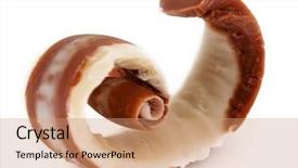  Presentation with theater black and white - Slide set having black and white chocolate background and a  colored foreground