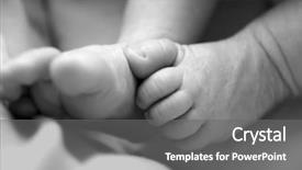  Presentation with black babies - Presentation enhanced with black-and-white-macro-shot background and a gray colored foreground