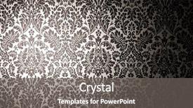  Presentation with black light - Theme consisting of black and white pattern wallpaper background and a gray colored foreground