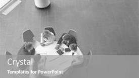  Presentation with bussiness - Amazing PPT layouts having white photo of bussiness backdrop and a gray colored foreground