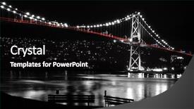  Presentation with lions - Colorful PPT layouts enhanced with black and white photo backdrop and a black colored foreground