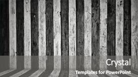  Presentation with black and white film strip - Colorful slide set enhanced with black and white stripes wooden backdrop and a gray colored foreground