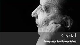  Presentation with memories - Cool new presentation theme with black and white toned photo backdrop and a dark gray colored foreground