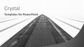  Presentation with san francisco - Cool new PPT theme with black-and-white-view backdrop and a white colored foreground