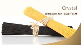  Presentation with black yellow - Amazing slide set having black-and-yellow-spaghetti-isolated backdrop and a cream colored foreground