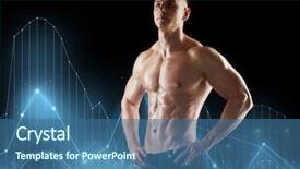  Presentation with black-people - PPT layouts with black background and diagram background and a ocean colored foreground