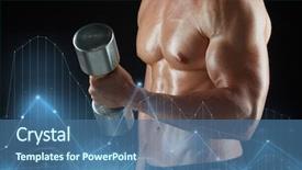  Presentation with flexing - Colorful PPT theme enhanced with black background and diagram backdrop and a ocean colored foreground