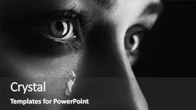  Presentation with black girl - Amazing presentation theme having black background height contrast backdrop and a dark gray colored foreground