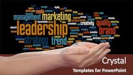  Presentation with corporate advertising - Colorful PPT layouts enhanced with black background metaphor to business backdrop and a tawny brown colored foreground