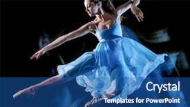  Presentation with black light - Colorful presentation enhanced with black background with light painting backdrop and a ocean colored foreground