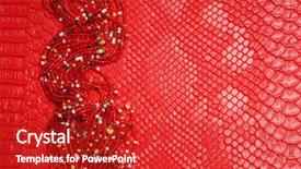  Presentation with black - Audience pleasing slide deck consisting of black beads exquisite beads red backdrop and a crimson colored foreground