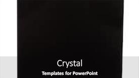  Presentation with promotion - Presentation design consisting of black-board-blank-for-notes background and a black colored foreground