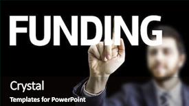  Presentation with black business - PPT layouts having black board with text fund background and a black colored foreground